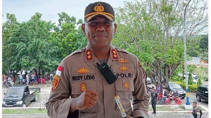 AKBP Rudy Junus Jacob Ledo Kapolres Malaka. Sumber foto: Dok Polres Malaka