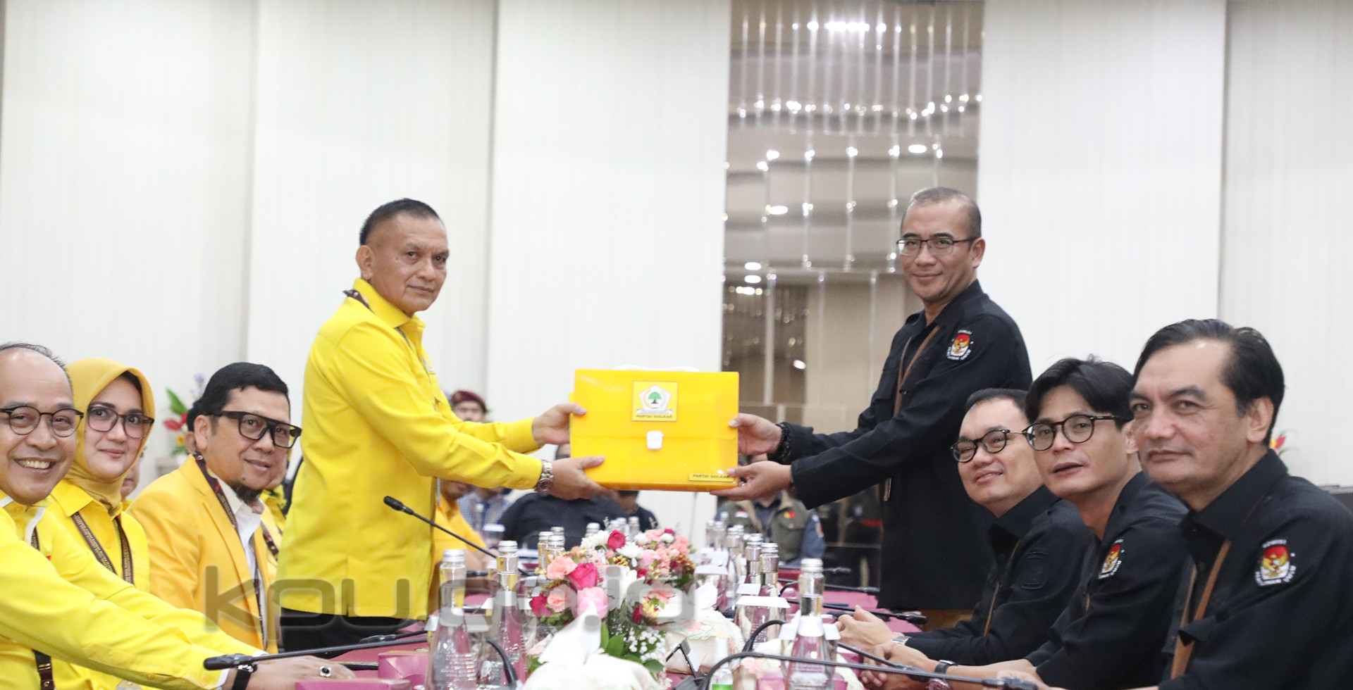 Partai Golkar Ajukan Bacalon DPR RI ke KPU. Sumber foto: KPU