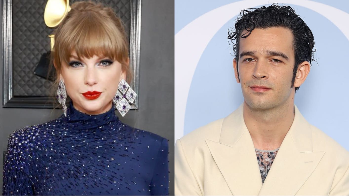 Penyanyi internasional, Taylor Swift dan Matty Healy Sumber Foto: Getty Images