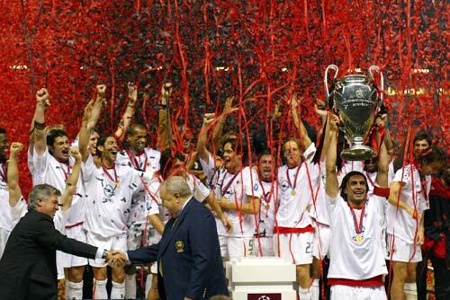 AC Milan Menangi UCL 2002/2003 Setelah Derby Milan di Semifinal