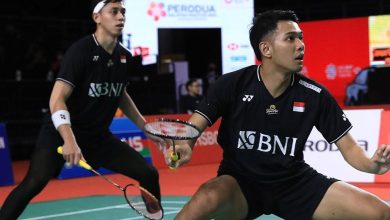 Foto: Fajar/Rian Siap Bertarung dalam Indonesia Open 2023, Sumber: Twitter @INABadminton