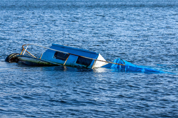 Ilustrasi Kapal Tenggelam. Sumber Foto: iStock