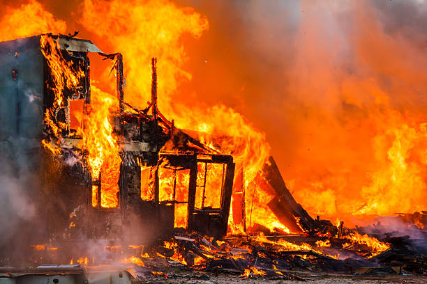 Ilustrasi kebakaran 8 rumah. Sumber Foto: I stock