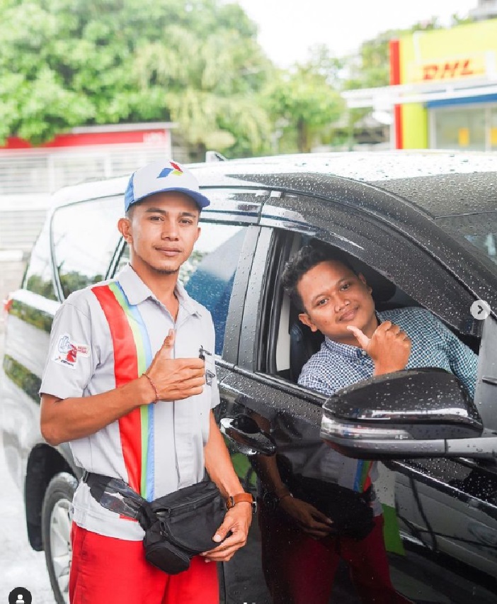 Pertamina lakukan sosialisasi my pertamina wilayah bali. Sumber foto: Instagram @Pertaminabali