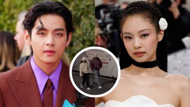 Idol K-pop papan atas, V BTS dan Jennie Blackpink Sumber Foto: Getty Images dan Twitter