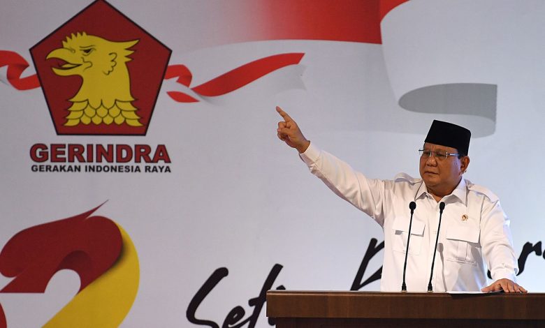 Prabowo Subianto (Ketua Umum Partai Gerindra). Sumber foto: Gerindra