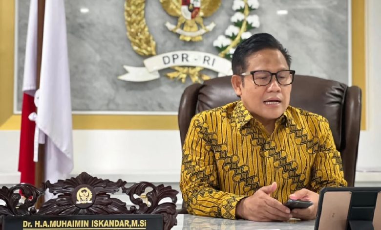 Abdul Muhaimin Iskandar (Wakil Ketua DPR RI). Sumber foto: Dok DPR RI