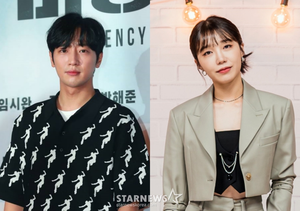 Lee Sang Yeob dan Jung Eun Ji Apink Sumber Foto: Naver