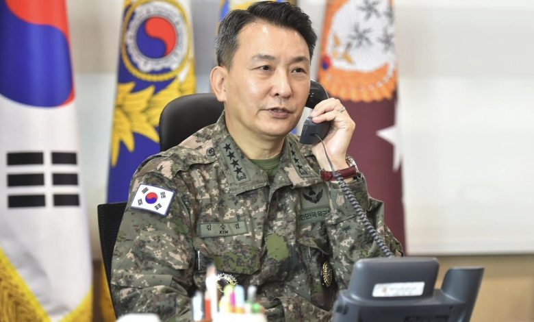 Kim Seung-Kyum (Kepala Staf Gabungan Korsel). Sumber Foto: Twitter @choibboy