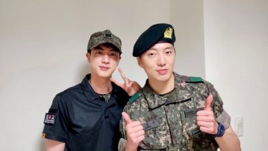 Jin BTS dan Yoon WINNER Sumber Foto: Weverse