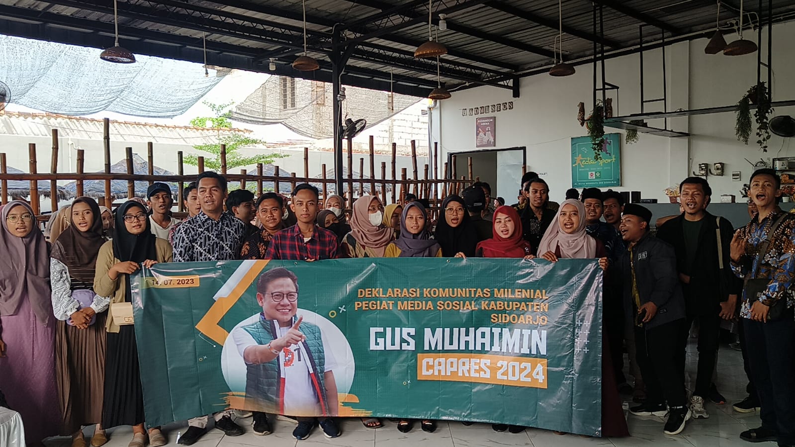 Deklarasi Dukungan untuk Gus Muhaimin. Sumber foto: Istimewa