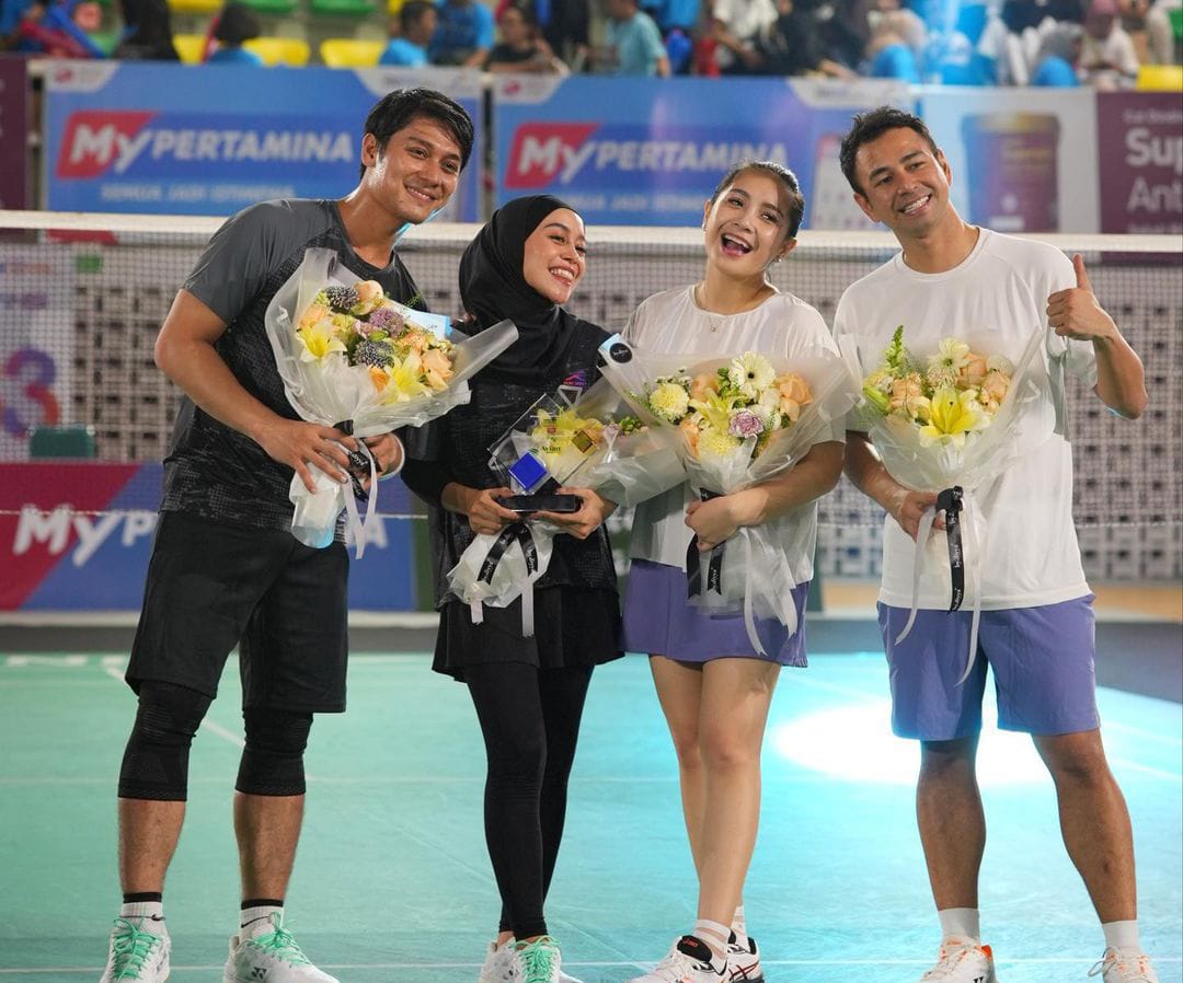 Billar/Lesti dan Nagita/Raffi. Sumber foto: Instagram @lestykejora