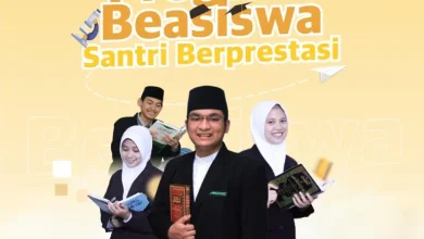 brosur progam beasiswa santri 2023. Sumber foto: Kemenag.com