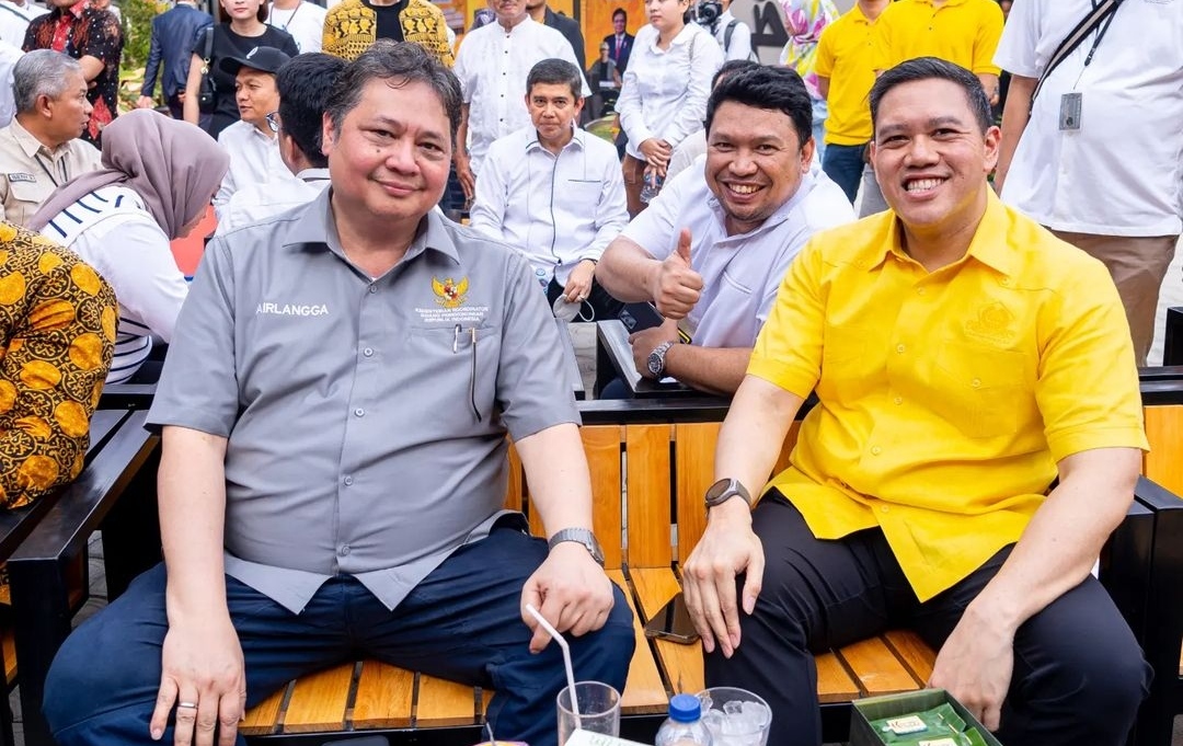 Angkatan Muda Golkar Tegas Dukung Airlangga Tolak Munaslub