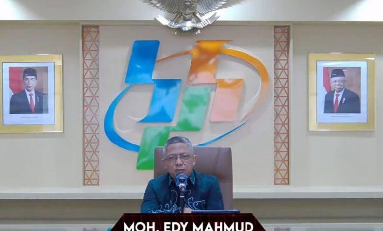 Moh. Edy Mahmud (Deputi Bidang Neraca dan Analisis Statistik BPS). Sumber Foto: YouTube @BPSStatistics