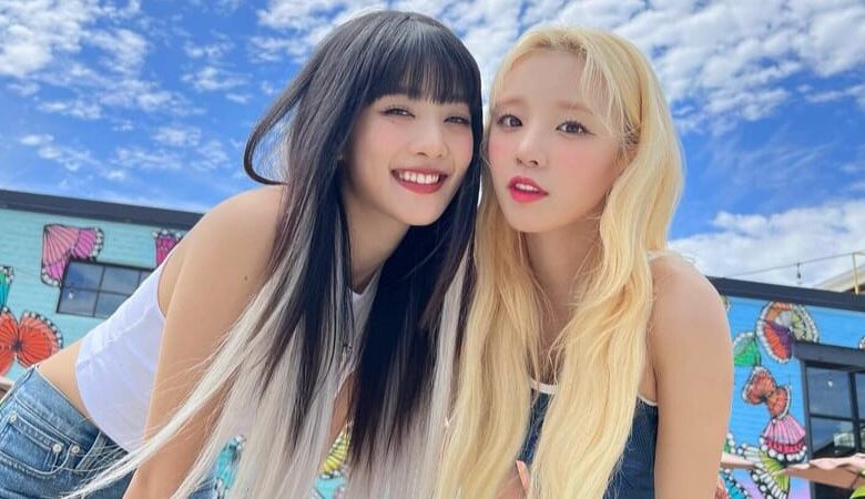Minnie dan Yuqi (G)I-DLE Sumber Foto: Instagram @yuqisong.923
