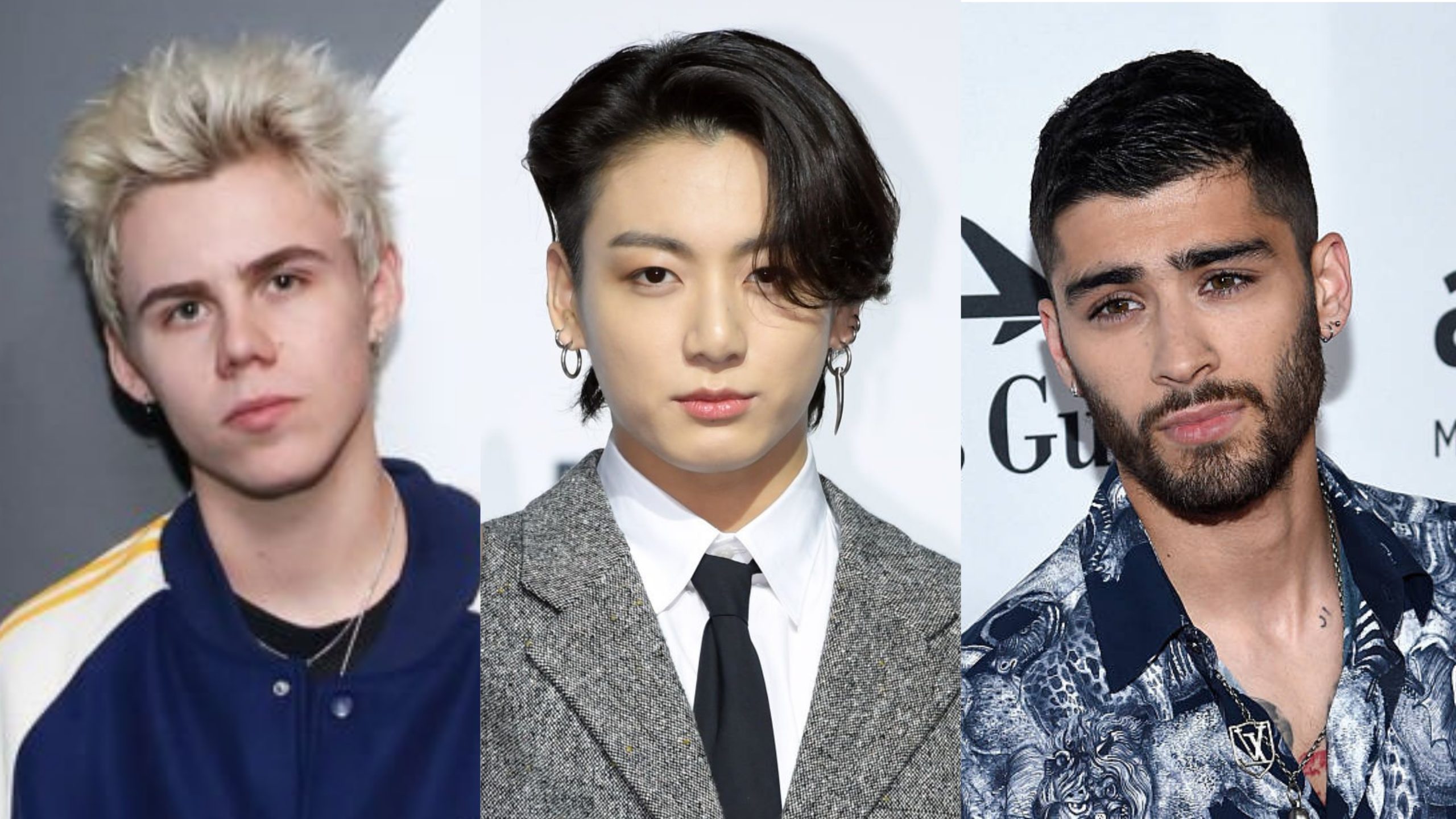 The Kid LAROI, Jungkook BTS, dan Zayn Malik Sumber Foto: Getty Images