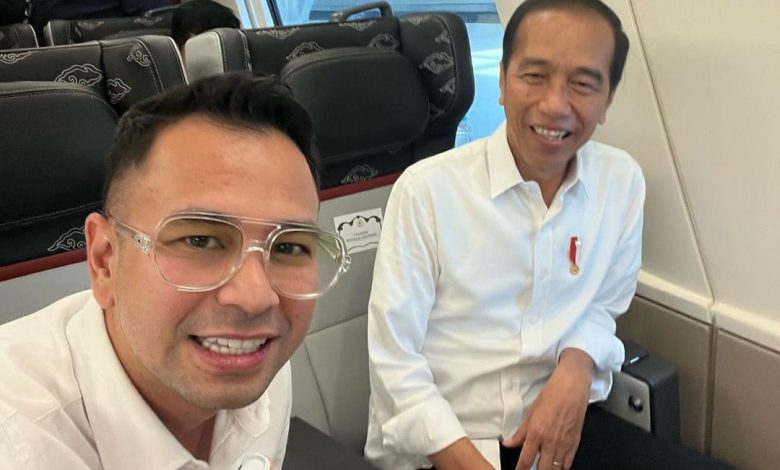 Raffi dan Pak Presiden. Sumber foto: Instagram @raffinagita1717