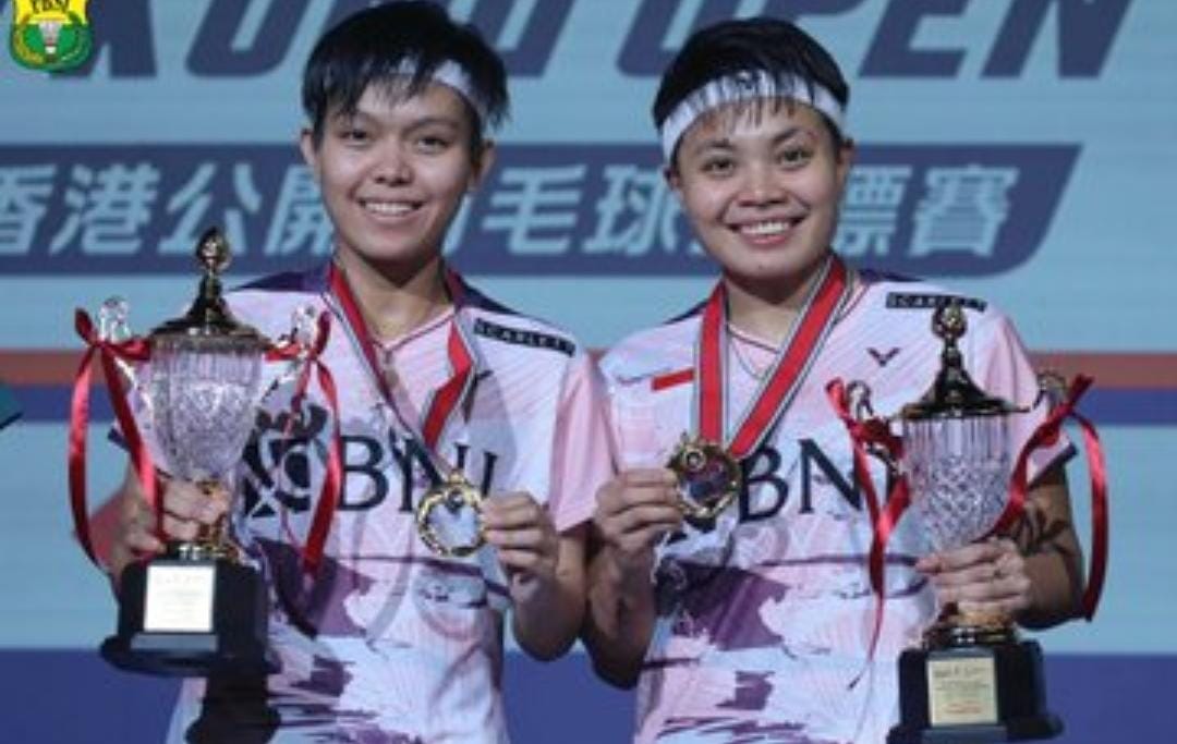 Raih Juara Hong Kong Open, Peringat BWF Afriyani/Fadia dan Jojo Melesat