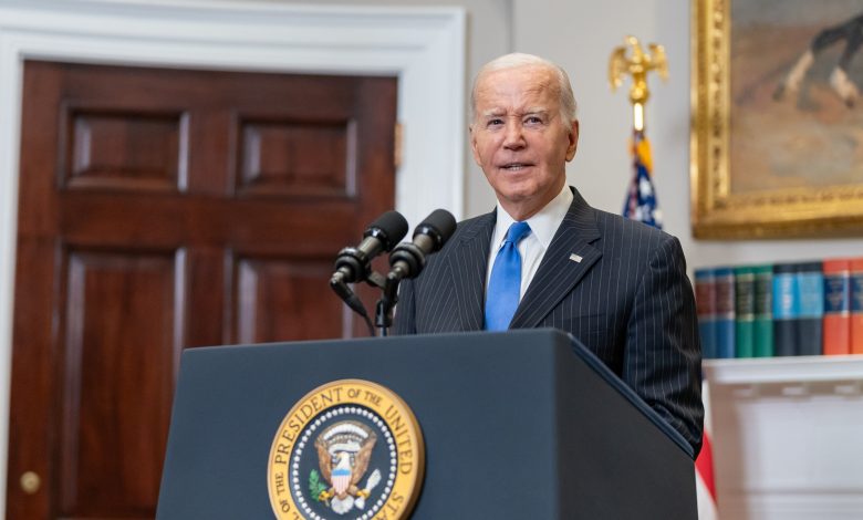 Joe Biden (Presiden AS) saat memberikan sambutan. Sumber Foto: akun X @POTUS