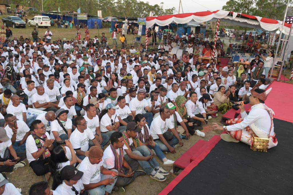 Jambore Nasional Hari Bakti Pendamping Desa. Sumber foto: Humas Kemendes