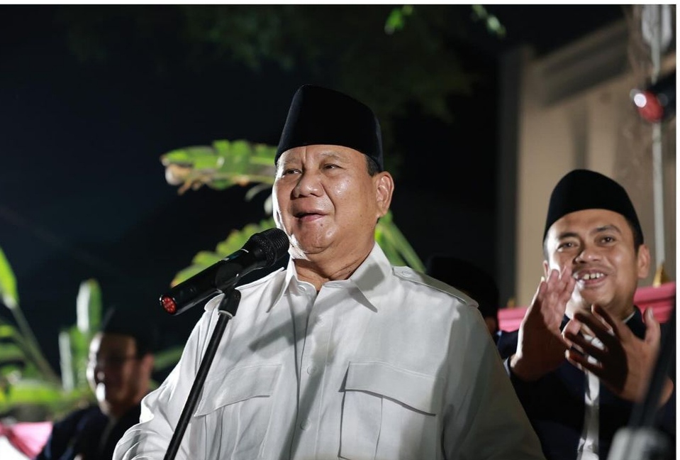 Prabowo Akhirnya Jawab Soal Cawapres di Pilpres 2024