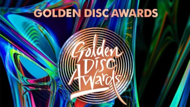 Poster Golden Disc Awards Sumber Foto: Instagram @golden_disc