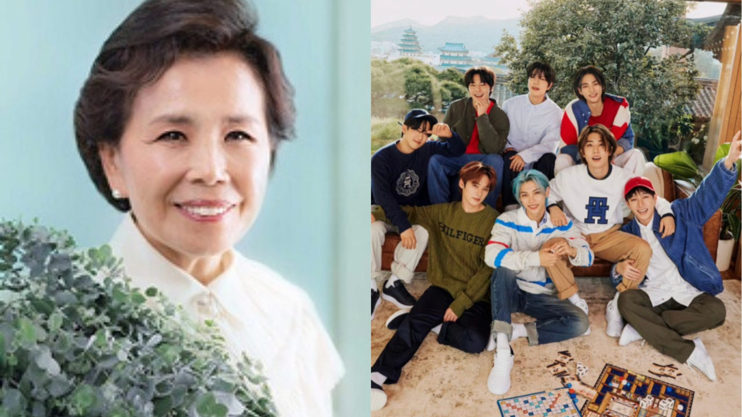 Lee Mija dan Stray Kids Sumber Foto: Naver