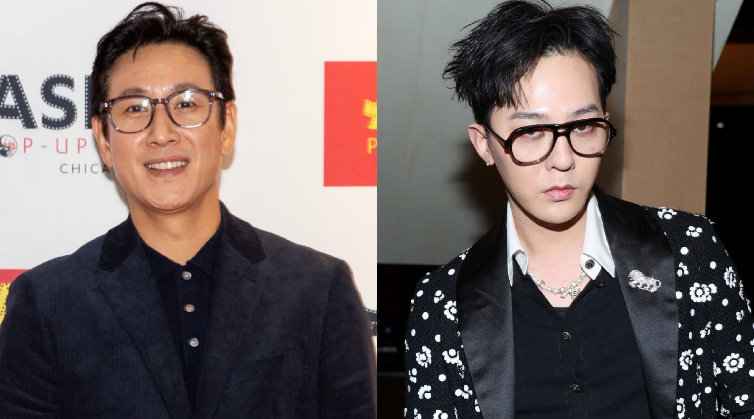 Lee Sun Kyun dan G-Dragon Sumber Foto: Naver