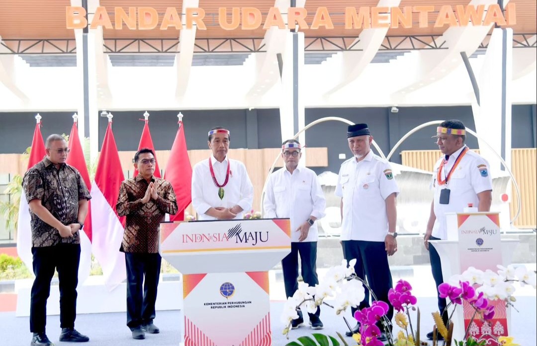 Jokowi Resmikan Bandara Mentawai, Diharapkan Tarik Kunjungan Wisatawan