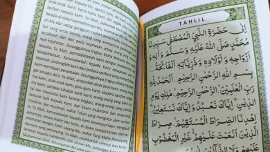 Buku tahlil. Sumber foto: Una