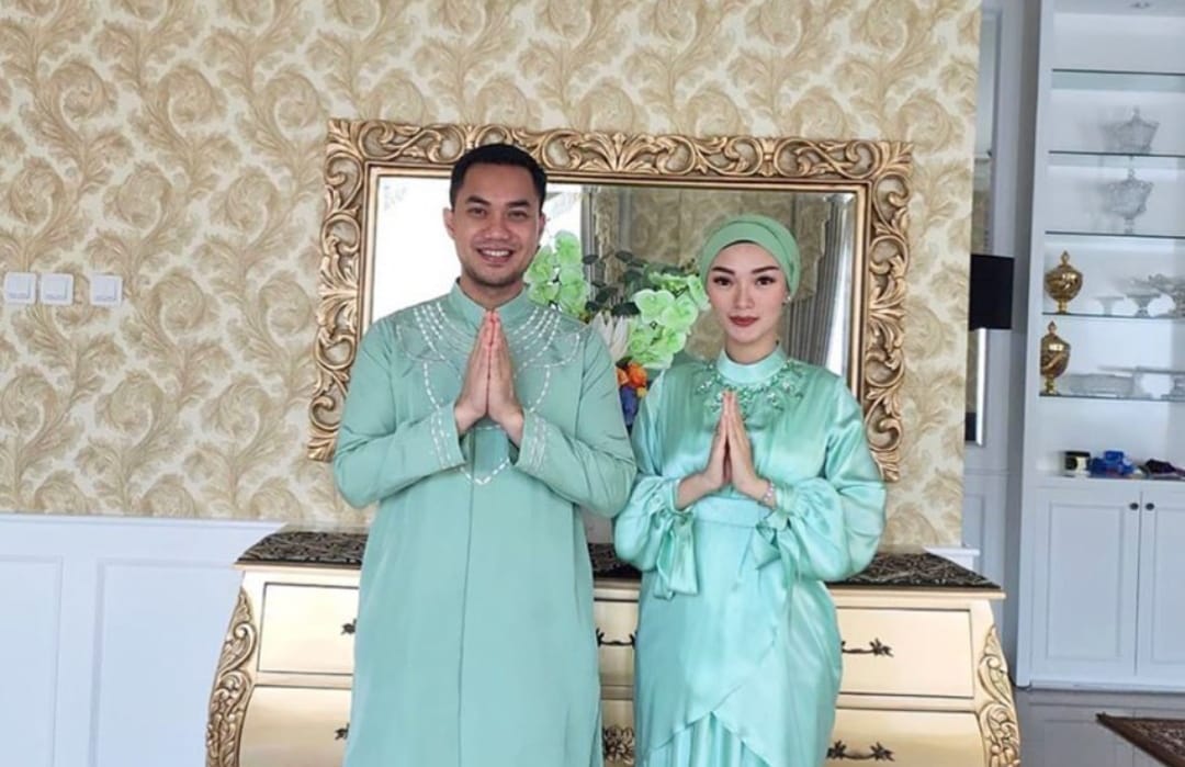 Zaskia Gotik dan suami. Sumber foto: Instagram @zaskia_gotix