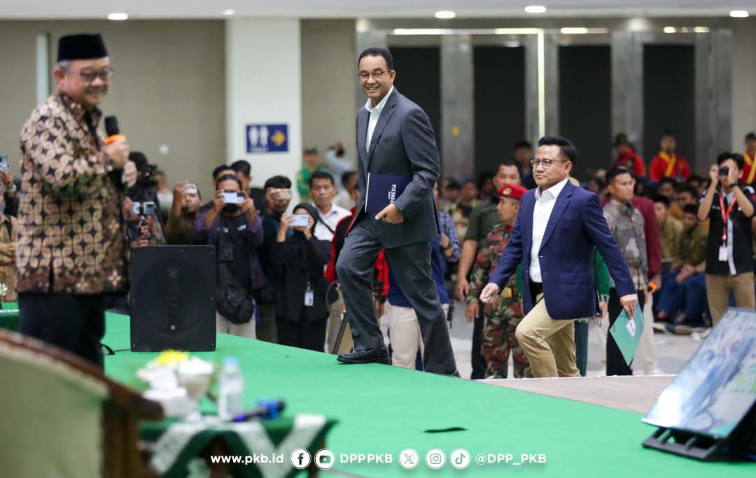 Anies Baswedan bersama Muhaimin Iskandar. Sumber Foto: Instagram @cakiminow