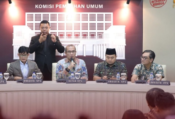 KPU Tetapkan 9.917 Caleg DPR RI Pemilu 2024