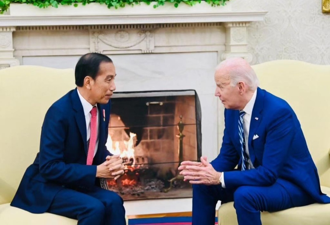 Jokowi Bertemu Joe Biden di AS, Minta Gencatan Senjata di Gaza Demi Kemanusiaan