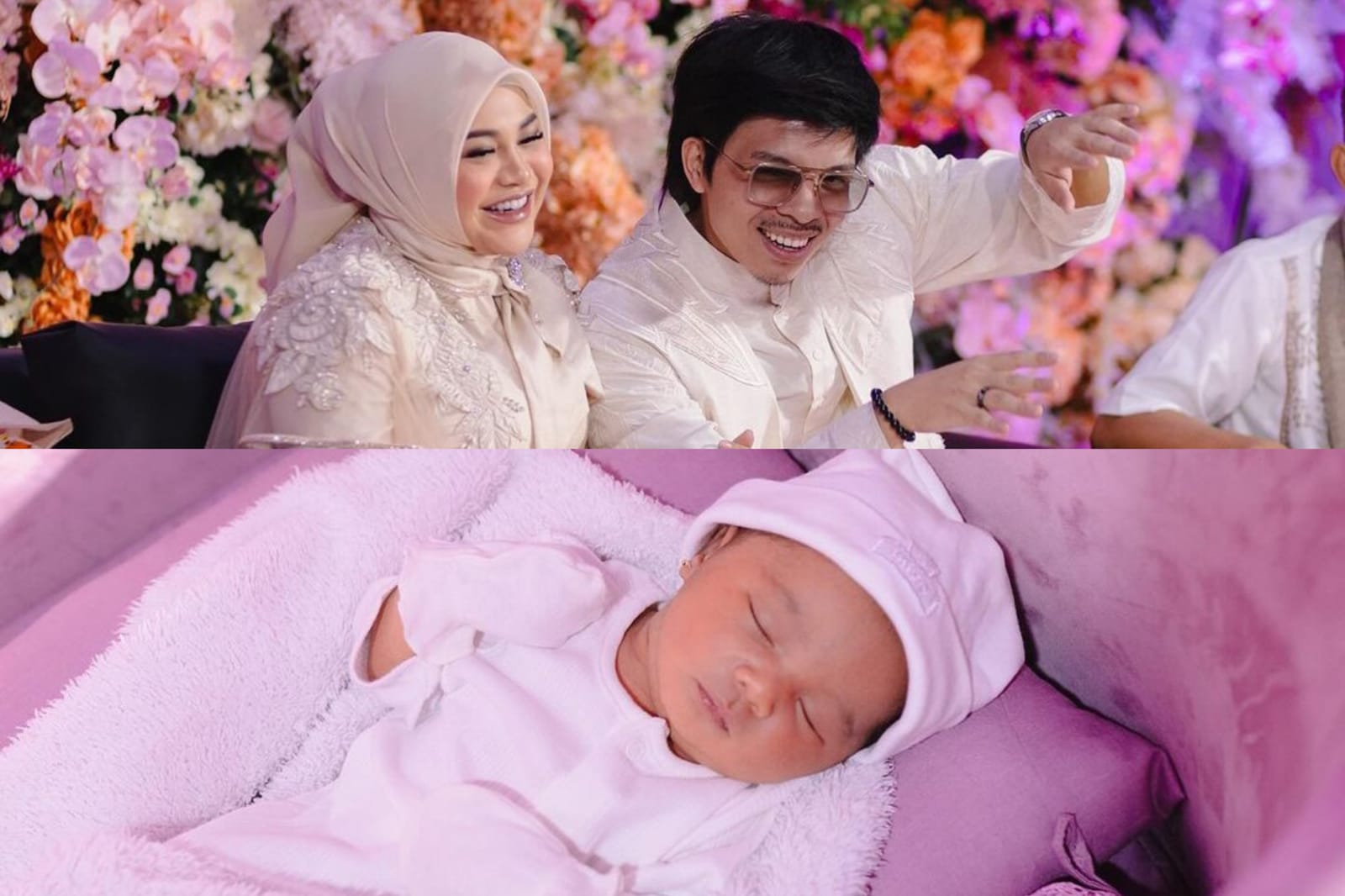 Atta, Aurel dan Putri Kedua. Sumber foto: Una