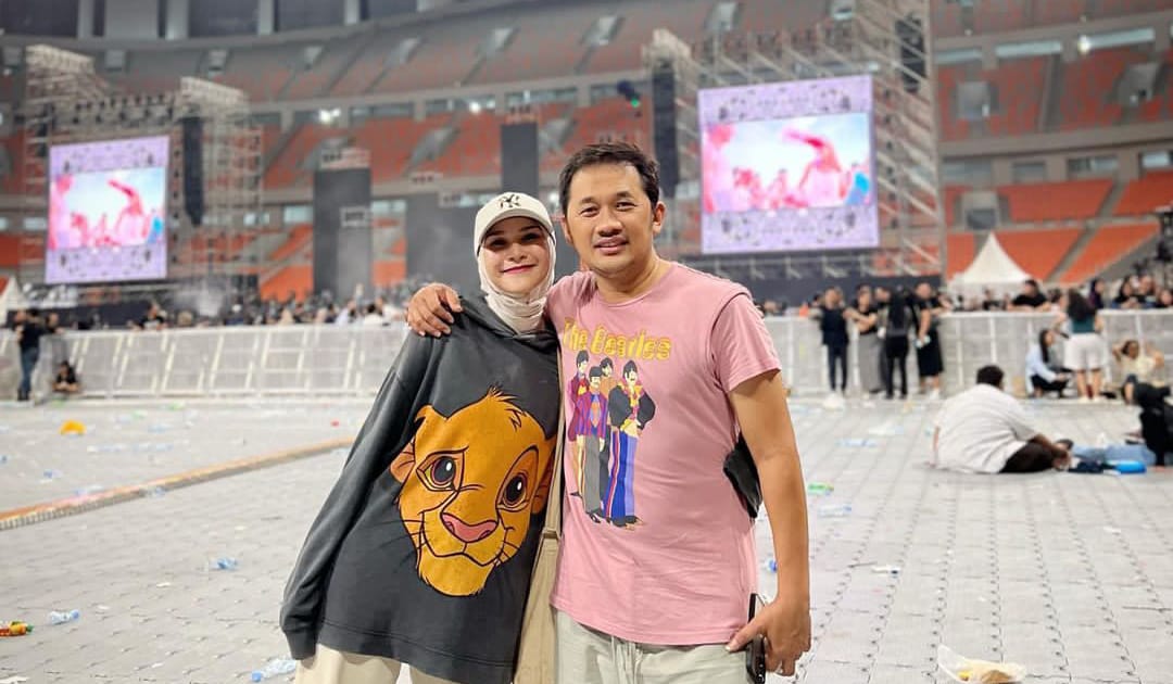 Zaskia Adya Mecca dan suami. Sumber foto: Instagram @zaskiadyamecca