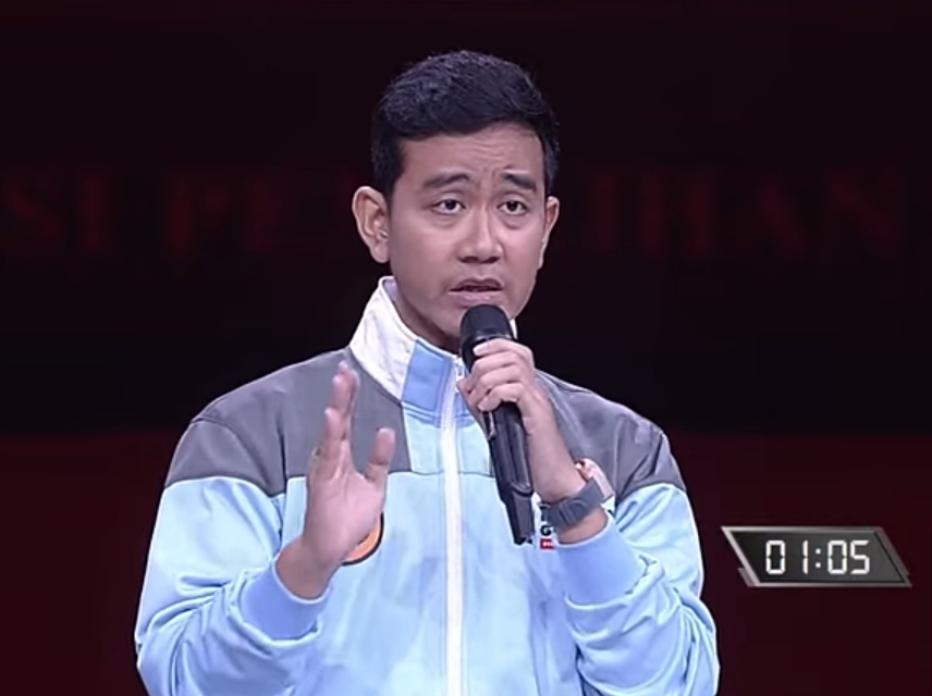 Gibran Rakabuming Raka. Sumber Foto: YouTube @KPURepublikIndonesia