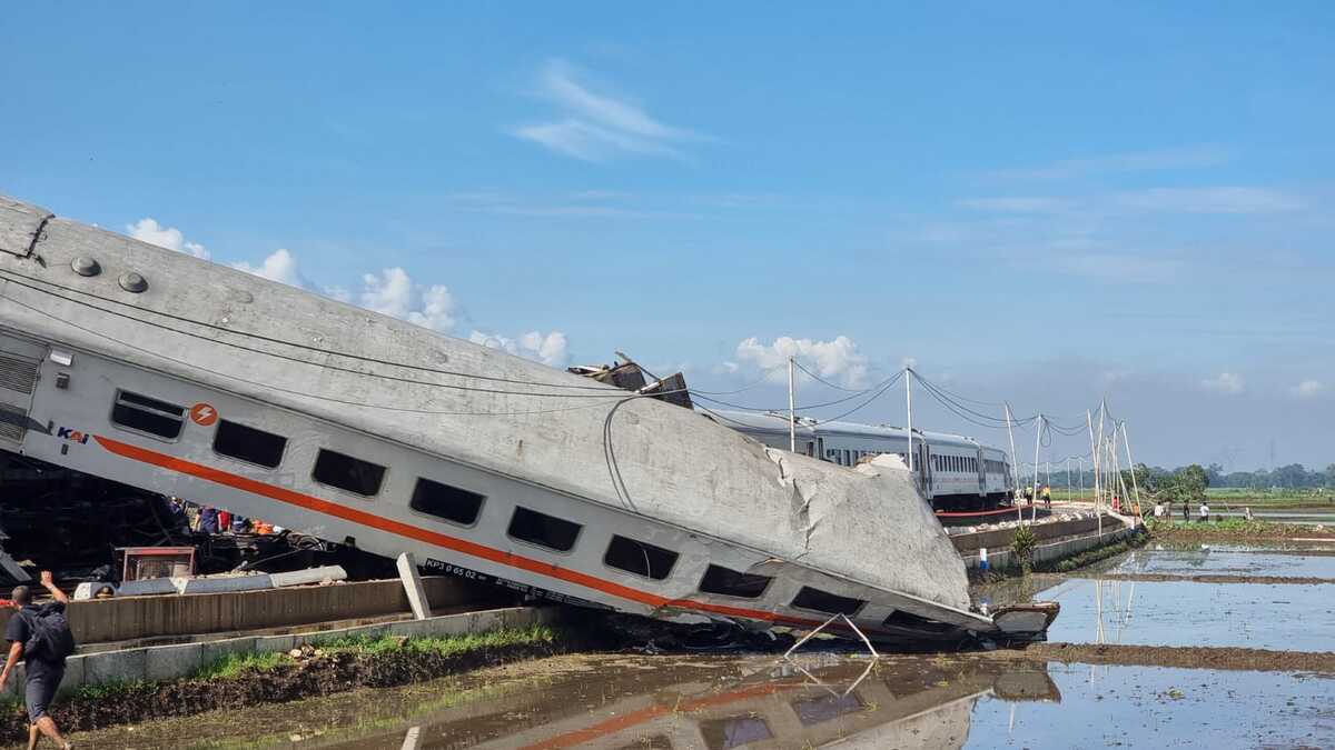 kondisi 2 kerta api paska kecelakaan, Sumber foto: Istimewa