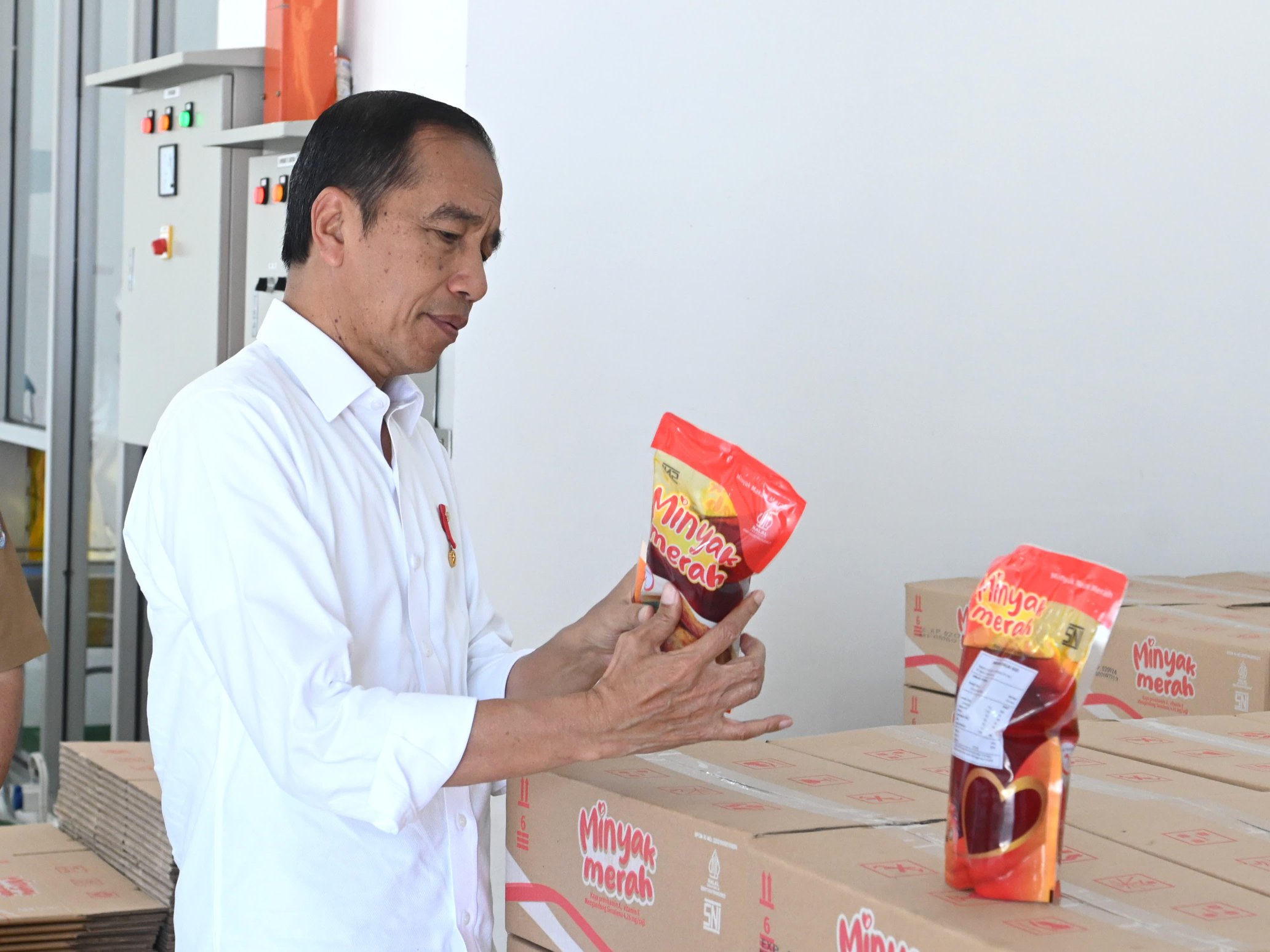 Resmikan Minyak Makan Merah, Jokowi: Lebih Ekonomis