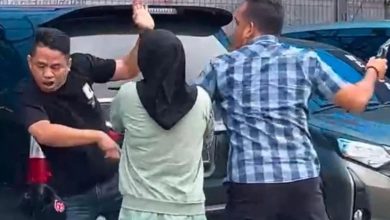 kejadian ketika Oknum Polisi Tembak dan Tusuk Dua Debt Collector, Sumber foto: Istimewa