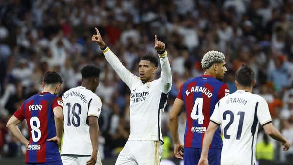 El Clasico; Real Madrid Kalahkan Barcalona