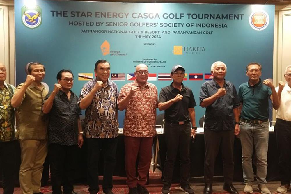 PERDANA: Indonesia Jadi Tuan Rumah Turnamen Golf Senior Se ASEAN