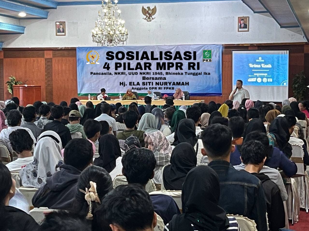 DPR RI Fraksi PKB Gelar Sosialisasi 4 Pilar Kebangsaan