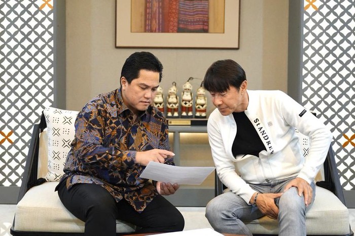 Pelatih Shin Tae-yong Akan Bertemu Erik Thohir, PSSI Siap Teken Kontrak Baru.