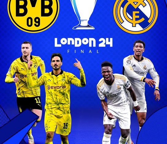 Review Final: Peta Kekuatan Borussia Dortmund VS Real Madrid