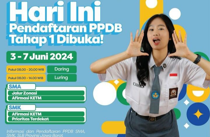 PPDB Jawa Barat. Sumber Foto: Instagram @disdikjabar