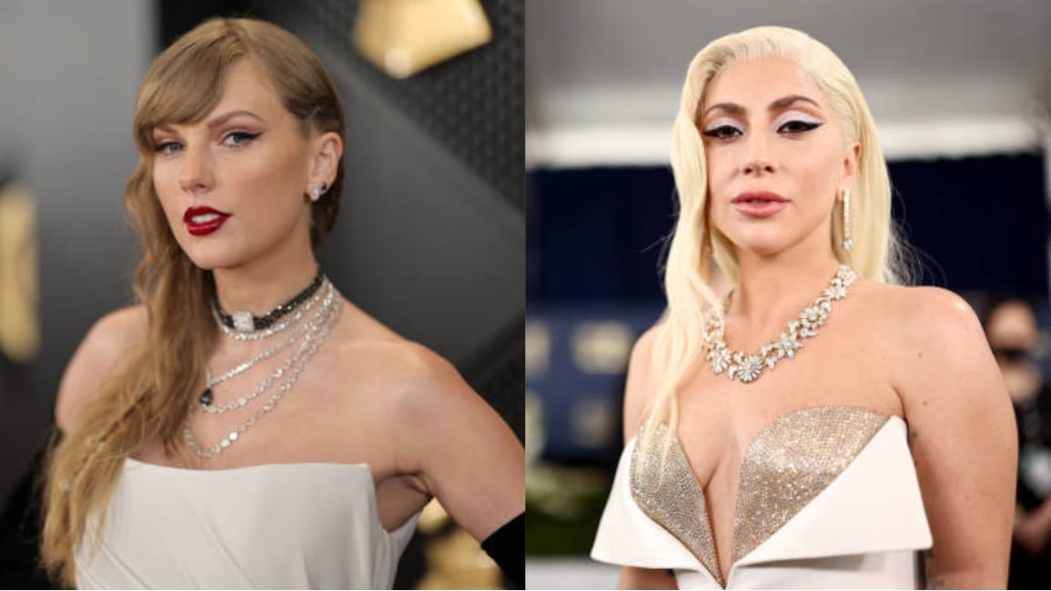 Taylor Swift dan Lady Gaga Sumber Foto: Getty Images