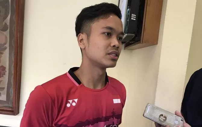 Pebulu tangkis putra Indonesia, Anthony Ginting. Foto: ISTIMEWA