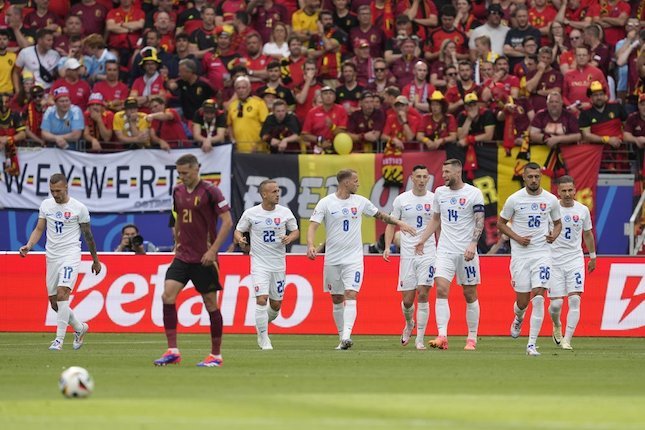 EURO 2024: Tampil Dominan, Belgia Ditekuk Slovakia 0-1